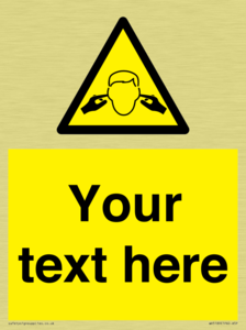 Custom Noise Hazard Sign